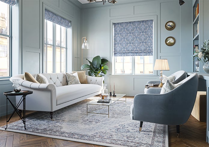 Dawn Chorus, Dusk - Twist&Fit Roman Blind - Image 7